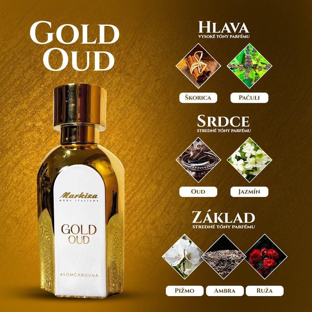 Krém na ruky Gold Oud - Markiza Moda Italiana